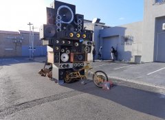 Speaker Stack, Fabrication, Cape Town