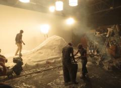 Snow mountain in the studio, Special effects snow South Africa