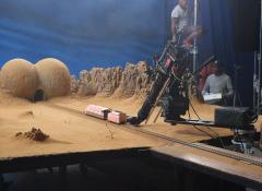 Model train and landscape for Eis commercial. Special Effects Model making Cape Town