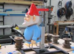 Completed IKEA gnome, pop up rig. Fabrication and rigs Cape Town
