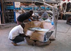 The making of, Custom made snow car, Fabrication Cape Town