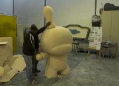 Kidrobot, Urethane sculpting, Fabrication, SFX Cape Town