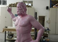 The making of Venis Di Milo and Poseidon, life size replicas. Sculpture and Fabrication, Cape Town
