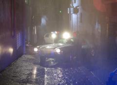 Dark alley rain, Water and rain effects Cape Town